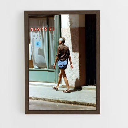 ap-samuel beckett-6 cadre Bois foncé