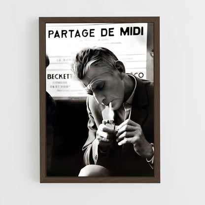 ap-samuel beckett-7 cadre Bois foncé