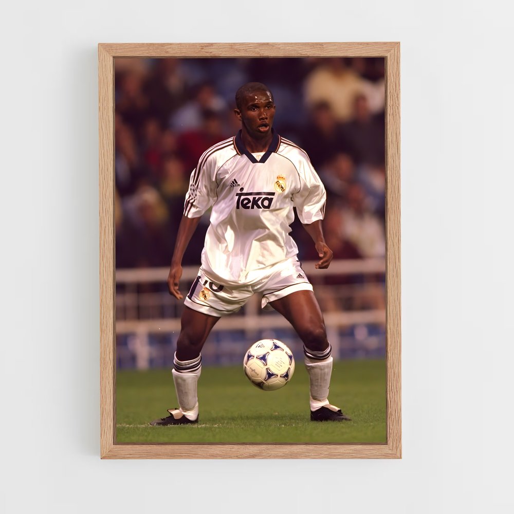 ap-samuel eto'o-4 cadre Bois clair