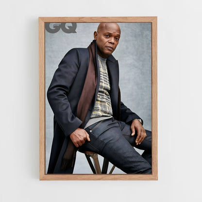 ap-samuel l jackson-3 cadre Bois clair