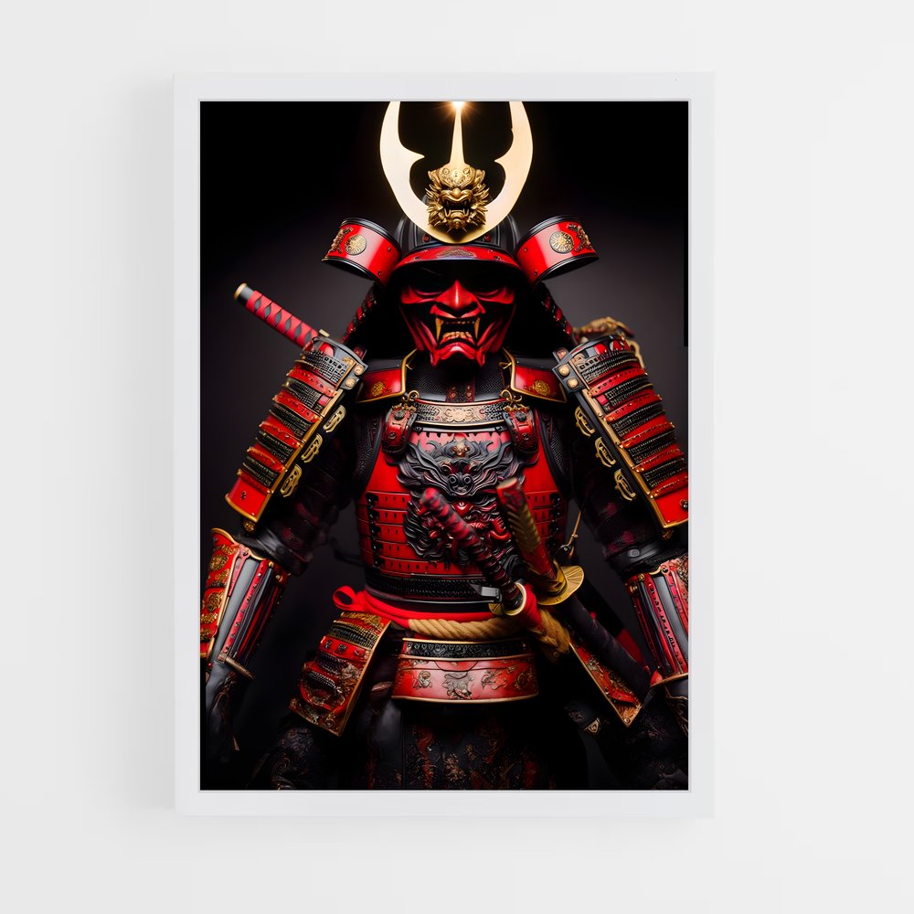 ap-samurai armor-1 cadre Blanc