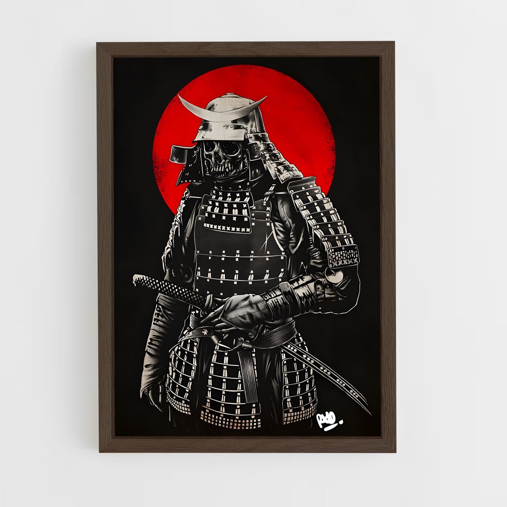 ap-samurai spirits-15 cadre Bois foncé