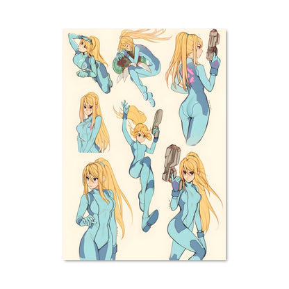 Poster Samus & Co.