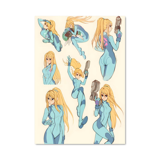 Poster Samus et l'Univers Anime
