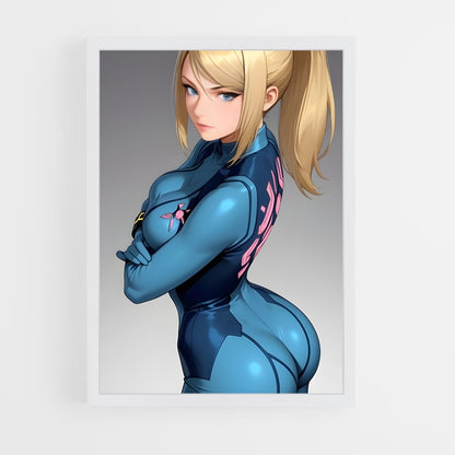 ap-samus aran-4 cadre Blanc