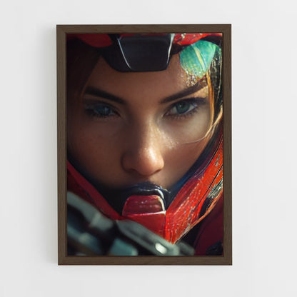 ap-samus aran-6 cadre Bois foncé