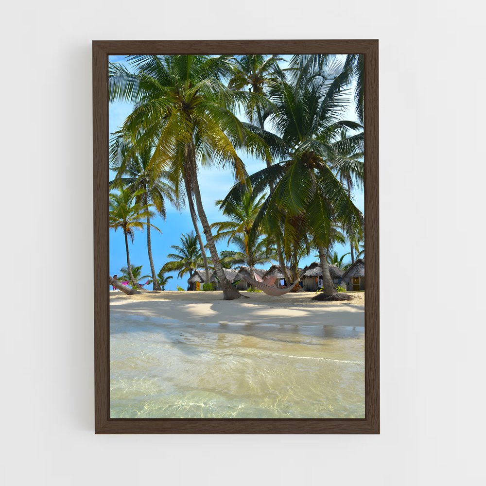 ap-san blas islands-1 cadre Bois foncé