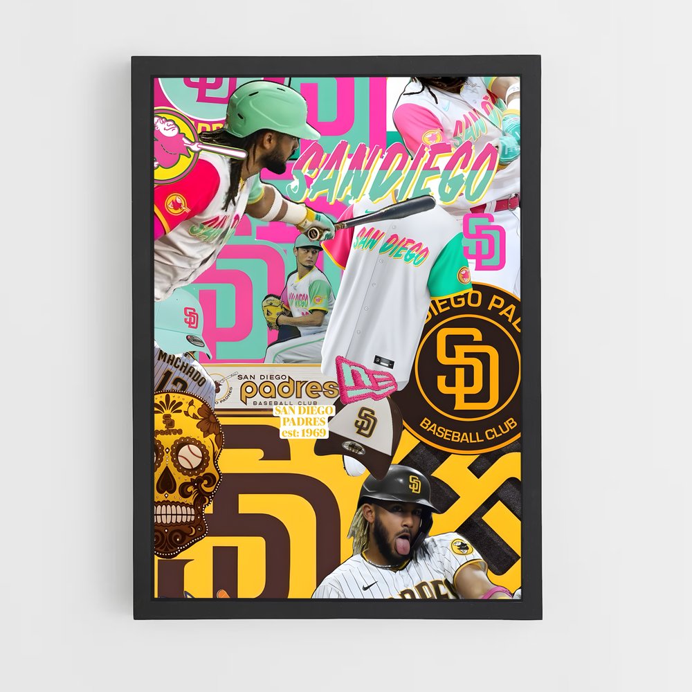 ap-san diego padres-4 cadre Noir