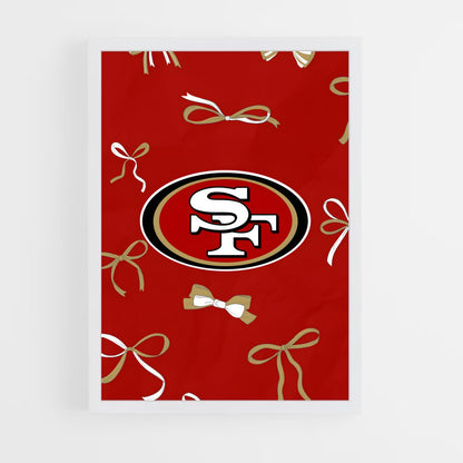 ap-san francisco 49ers-10 cadre Blanc