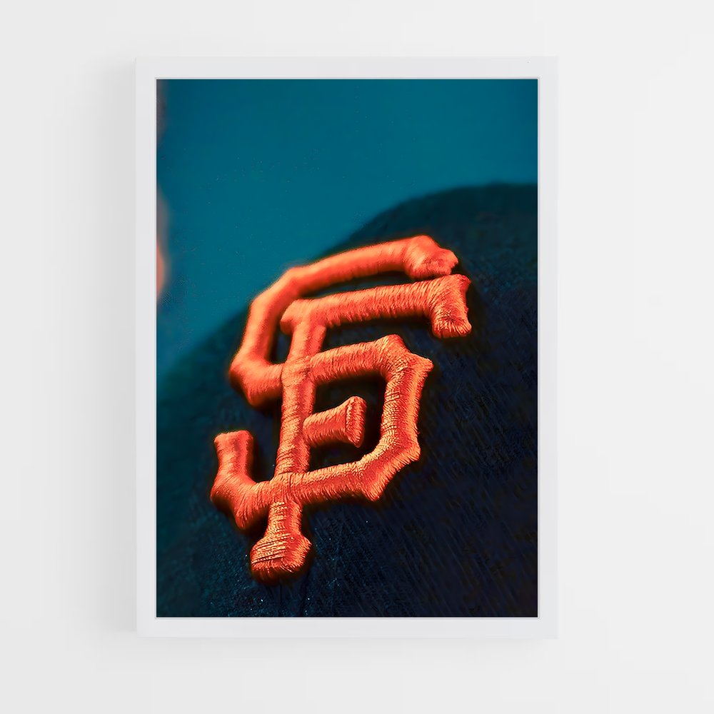 ap-san francisco giants-2 cadre Blanc