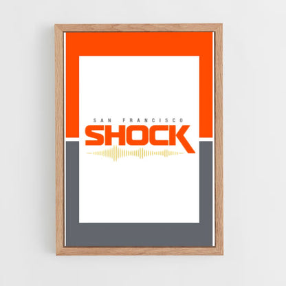 ap-san francisco shock-1 cadre Bois clair