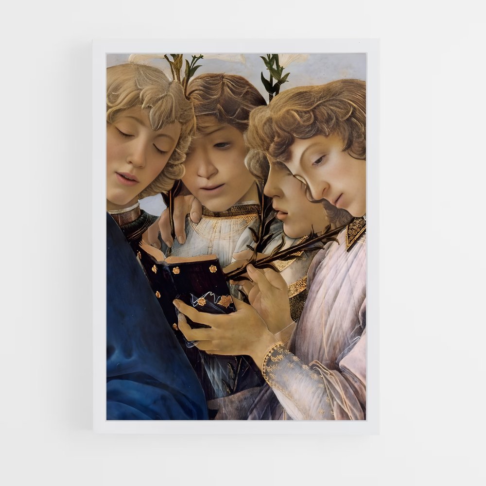 ap-sandro botticelli-7 cadre Blanc