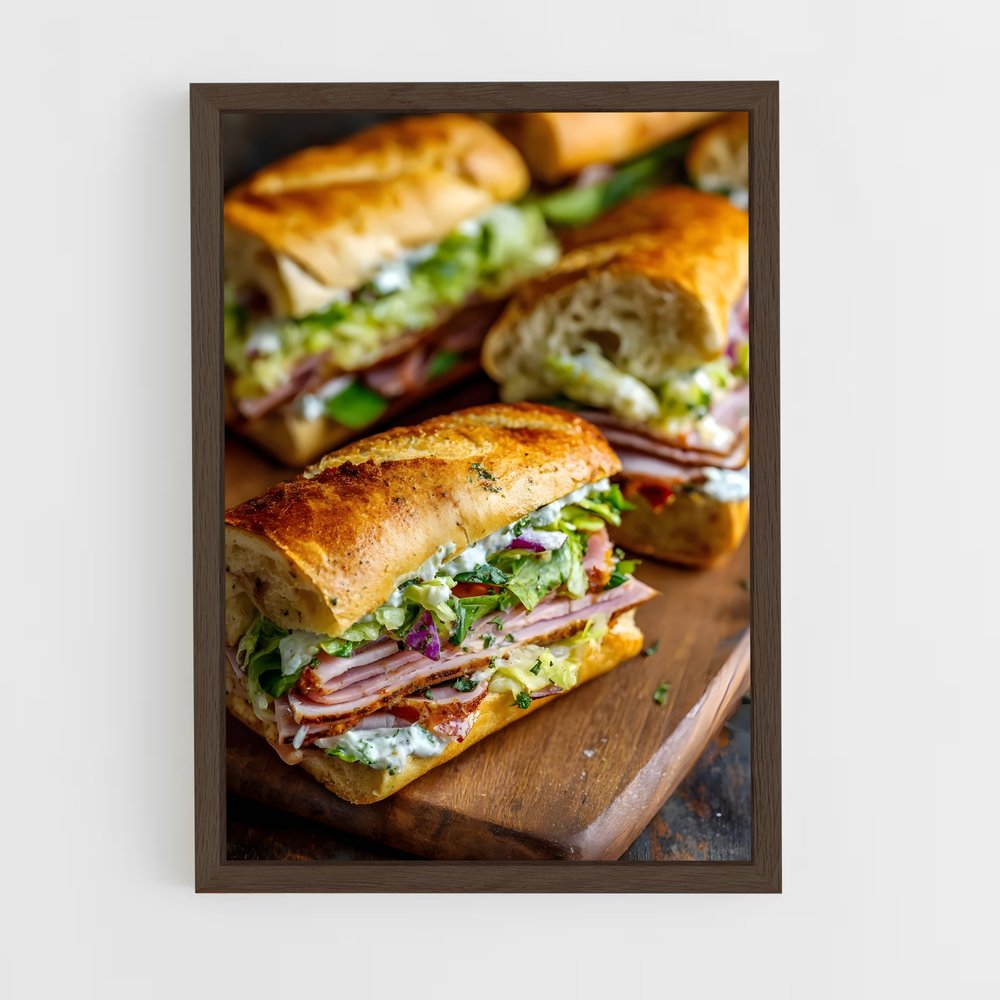 ap-sandwich-2 cadre Bois foncé