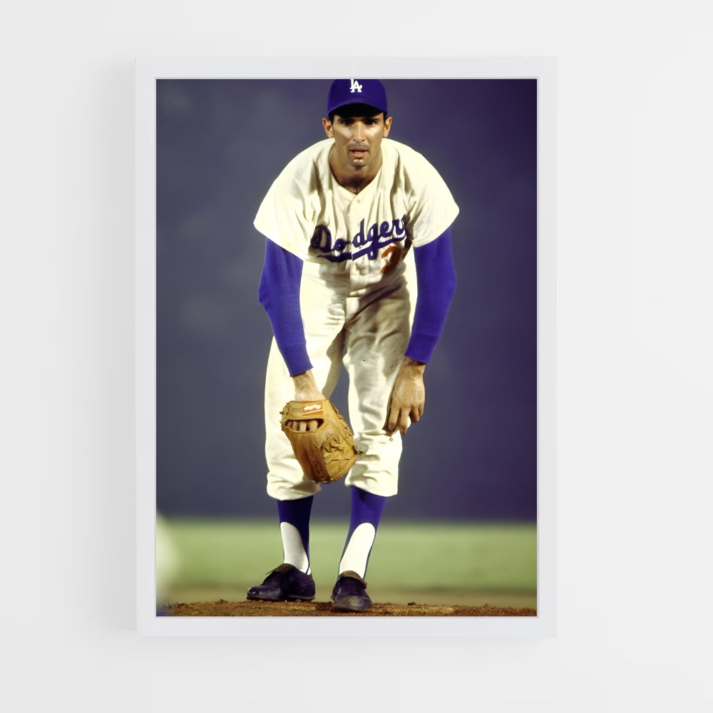 ap-sandy koufax-1 cadre Blanc