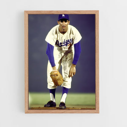 ap-sandy koufax-1 cadre Bois clair