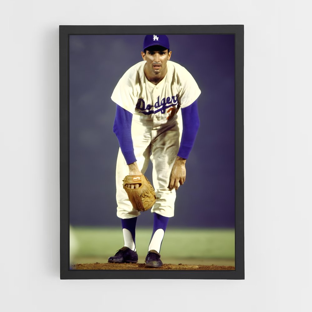 ap-sandy koufax-1 cadre Noir