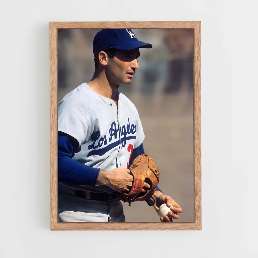 ap-sandy koufax-2 cadre Bois clair