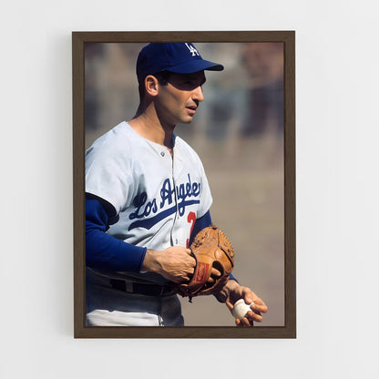 ap-sandy koufax-2 cadre Bois foncé