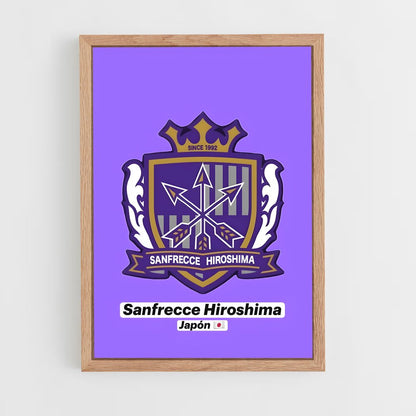 ap-sanfrecce hiroshima-6 cadre Bois clair