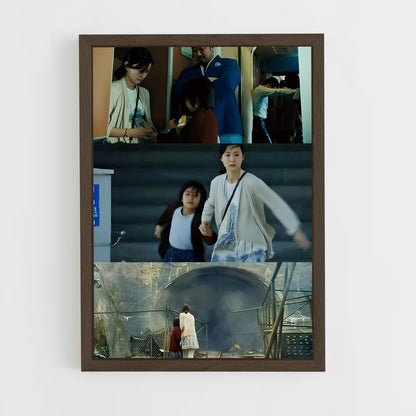 ap-sang hwa-3 cadre Bois foncé