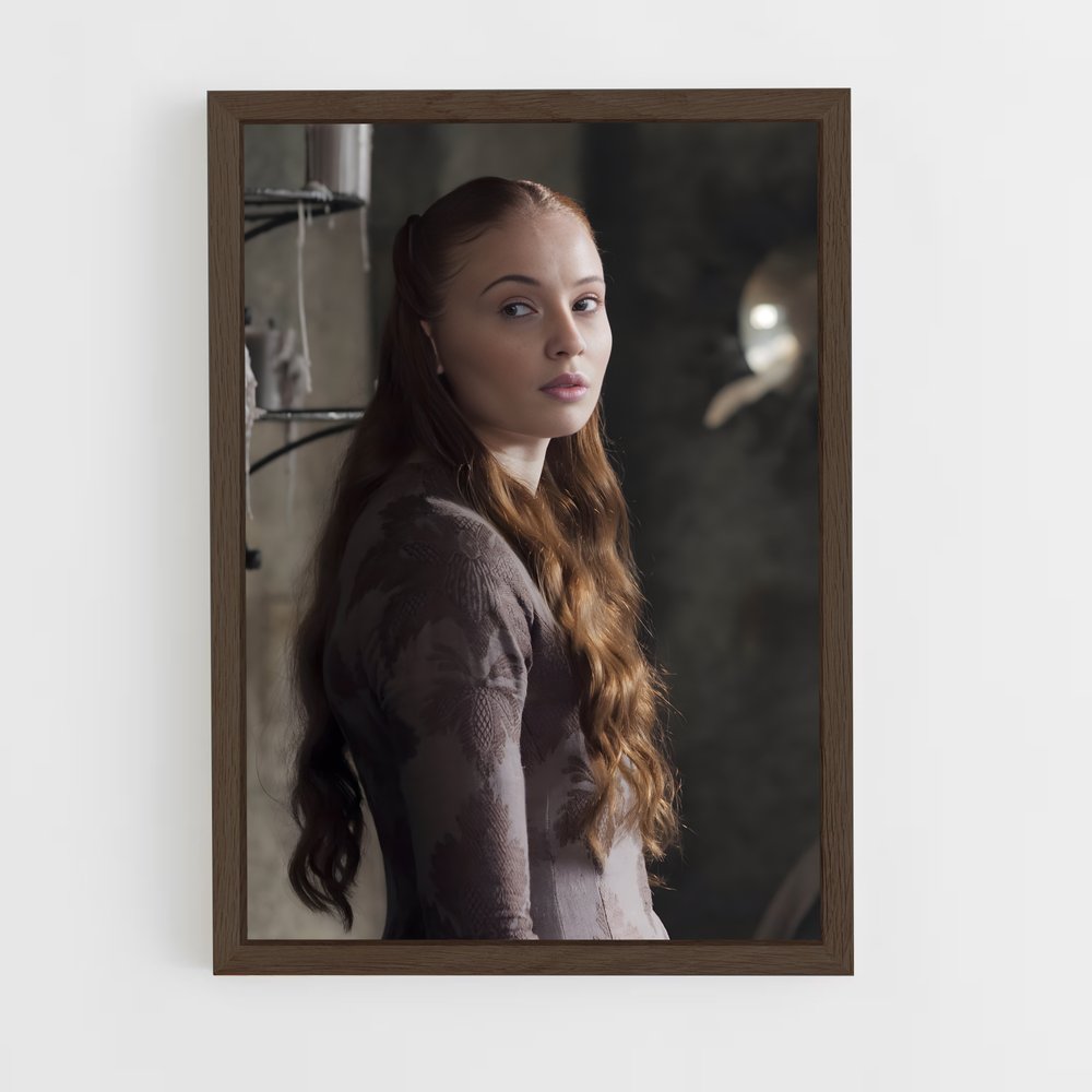 ap-sansa stark-5 cadre Bois foncé