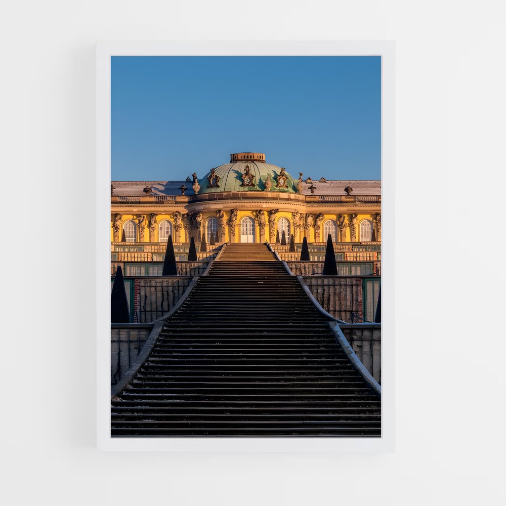 ap-sanssouci palace-1 cadre Blanc