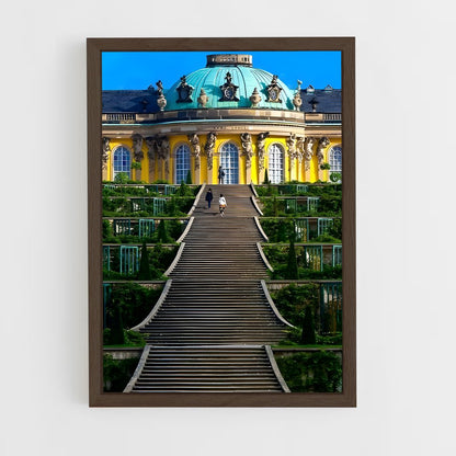 ap-sanssouci palace-2 cadre Bois foncé