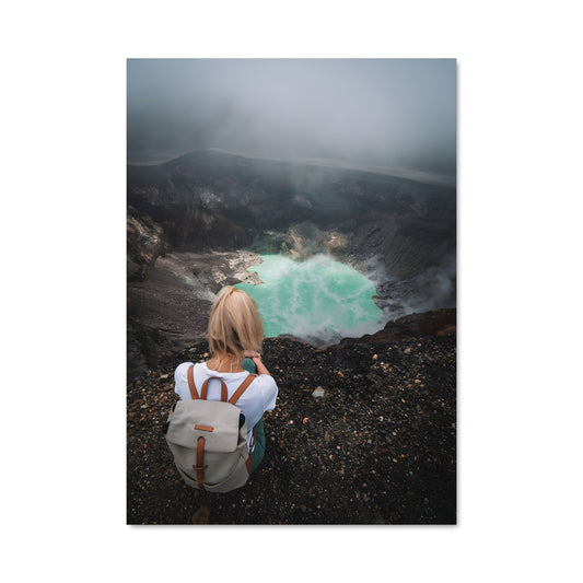 Poster Réflexion au Bord du Lac