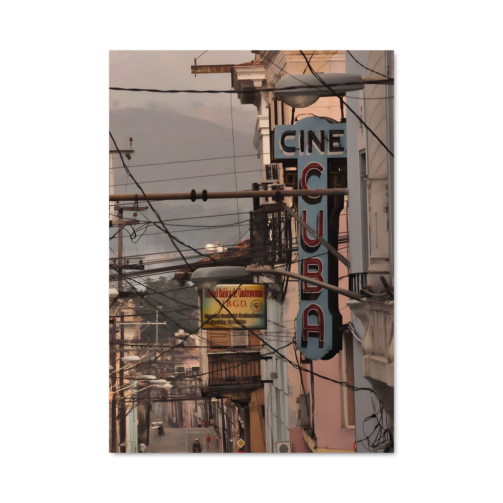 Poster Rues de Santiago