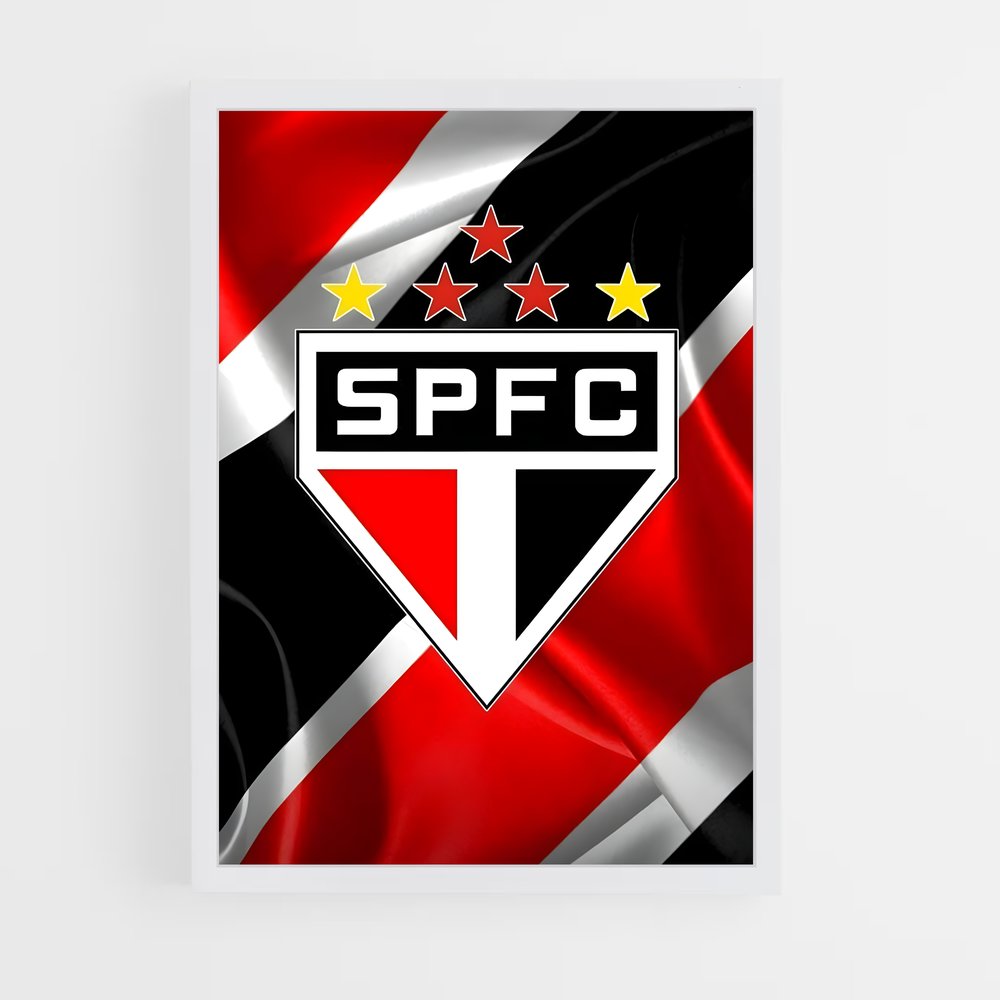 ap-sao paulo fc-5 cadre Blanc