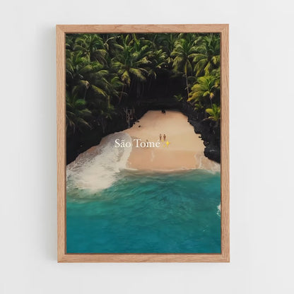 ap-sao tome and principe-2 cadre Bois clair