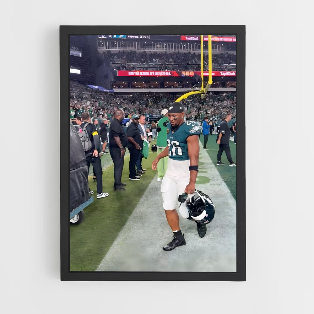 ap-saquon barkley-3 cadre Noir