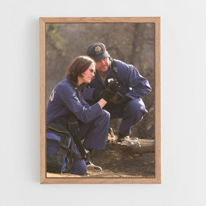 ap-sara sidle-7 cadre Bois clair