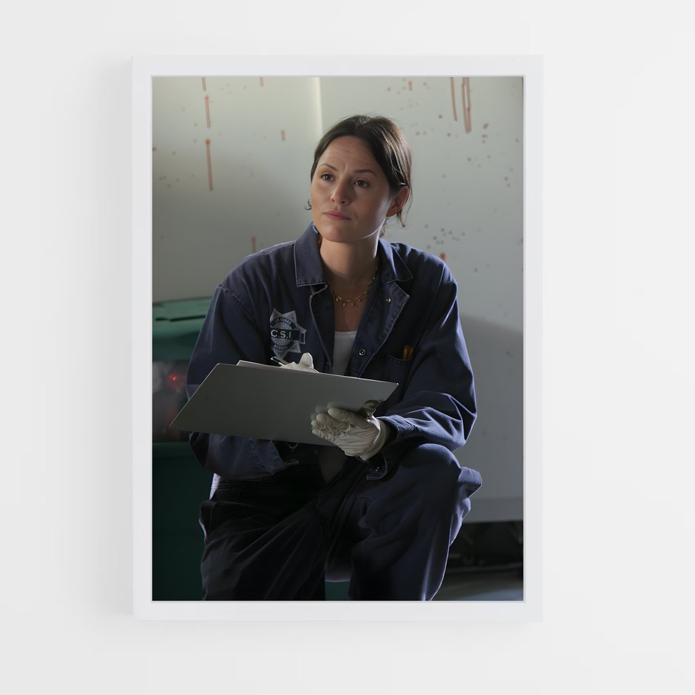 ap-sara sidle-9 cadre Blanc