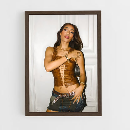 ap-sarah langa-1 cadre Bois foncé