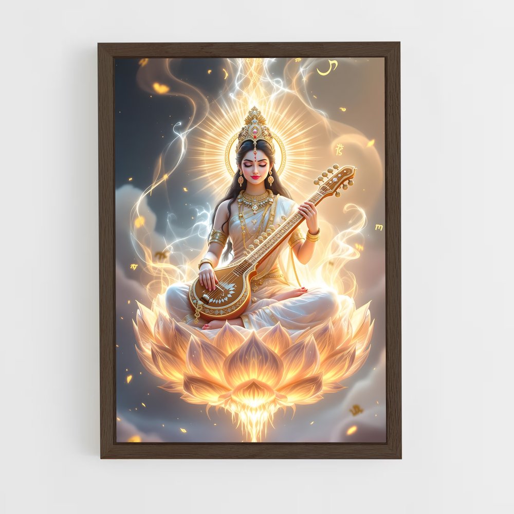 ap-saraswati-1 cadre Bois foncé