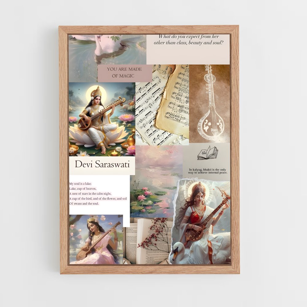 ap-saraswati-10 cadre Bois clair