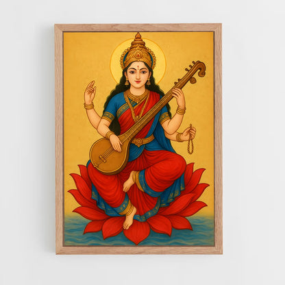 ap-saraswati-12 cadre Bois clair