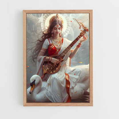 ap-saraswati-13 cadre Bois clair