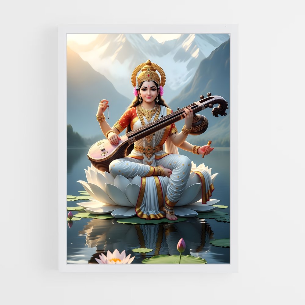 ap-saraswati-7 cadre Blanc