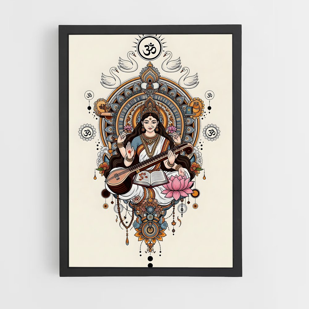 ap-saraswati-8 cadre Noir