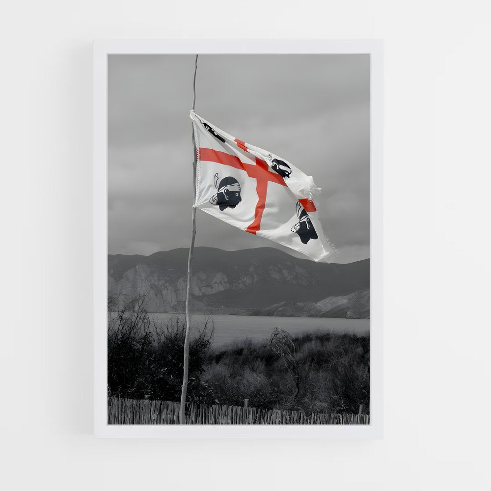 ap-sardinia flag-2 cadre Blanc