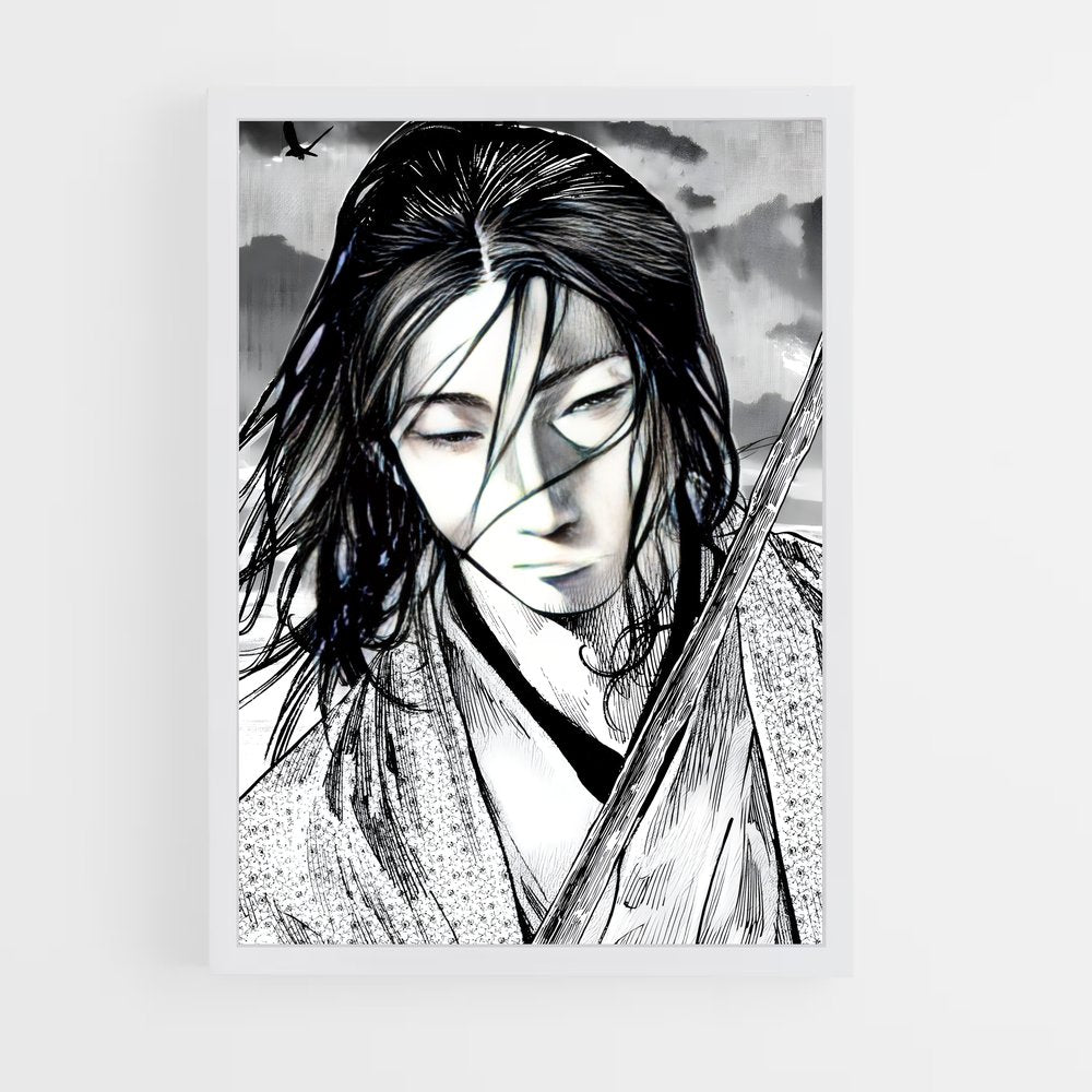 ap-sasaki kojiro-2 cadre Blanc
