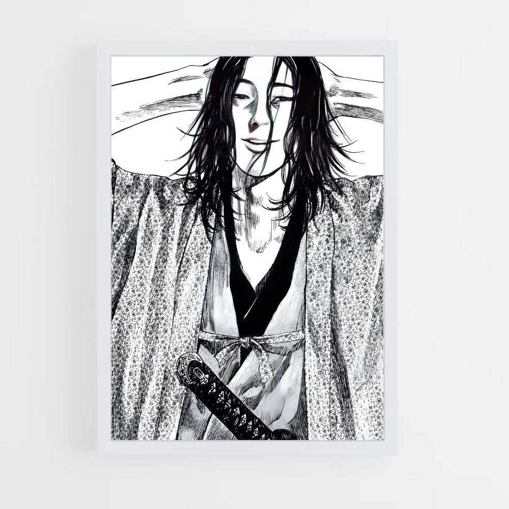 ap-sasaki kojiro-7 cadre Blanc