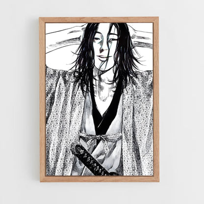 ap-sasaki kojiro-7 cadre Bois clair