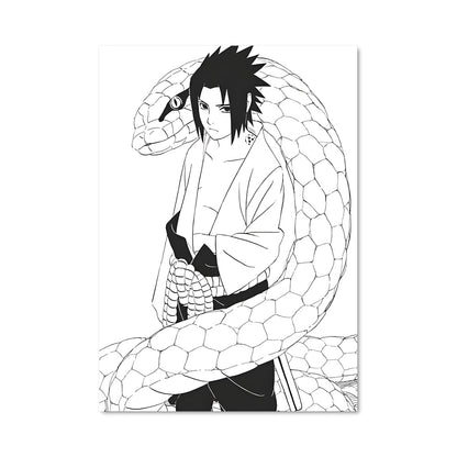 Poster Serpents et Shinobi