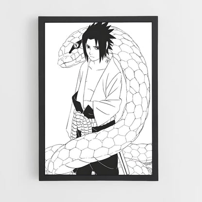 ap-sasuke uchiha-9 cadre Noir
