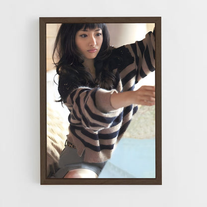 ap-satomi-4 cadre Bois foncé
