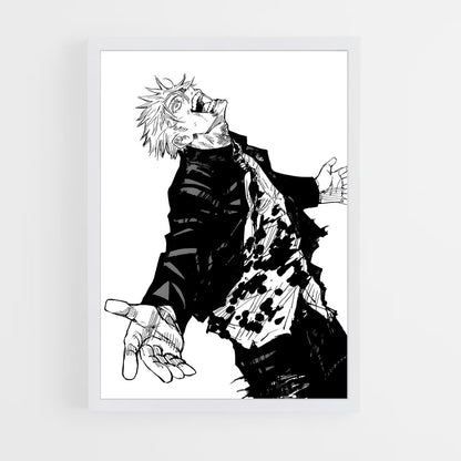 ap-satoru gojo-3 cadre Blanc