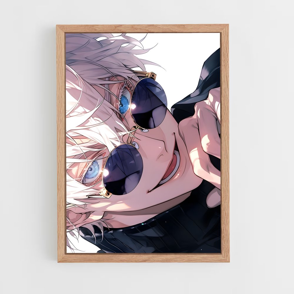 ap-satoru gojo-8 cadre Bois clair